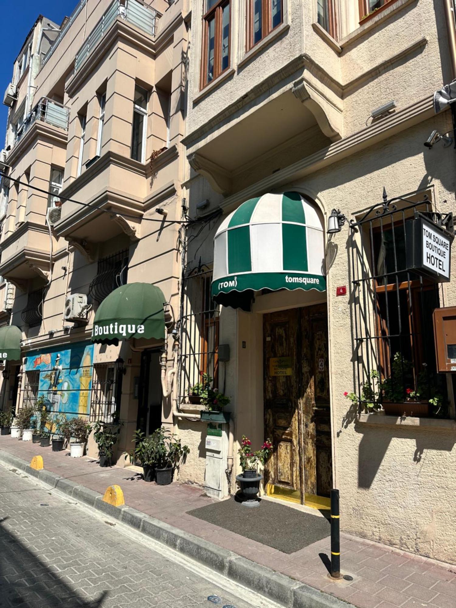 Tom Square Boutique Hotel Истанбул Екстериор снимка